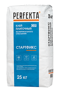 Клей плиточный без вертикального сползания Стартфикс C0 T, 25 кг