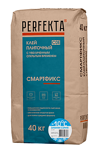 Клей плиточный с увеличенным открытым временем Смартфикс C0 E Зимняя серия, 40 кг