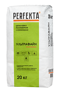 Шпаклевка полимерная суперфинишная Ультрафайн, 20 кг