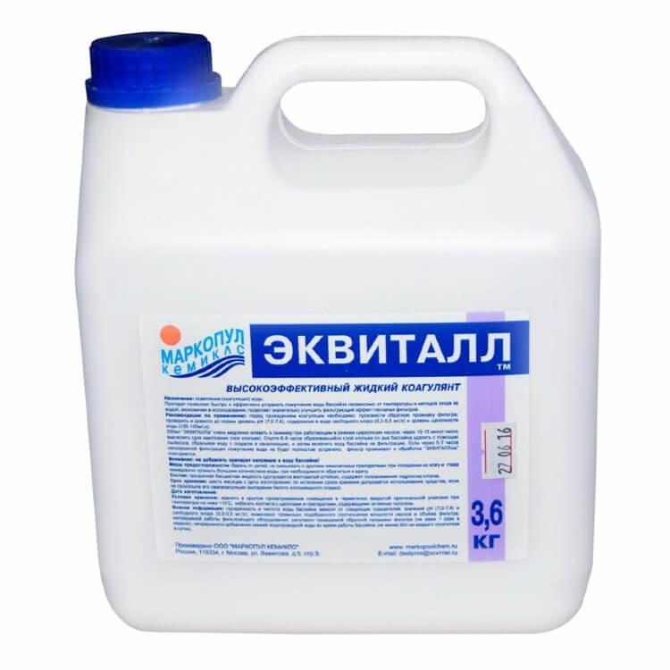 Эквиталл, канистра 3,6кг коагулянт (УТ000000802)