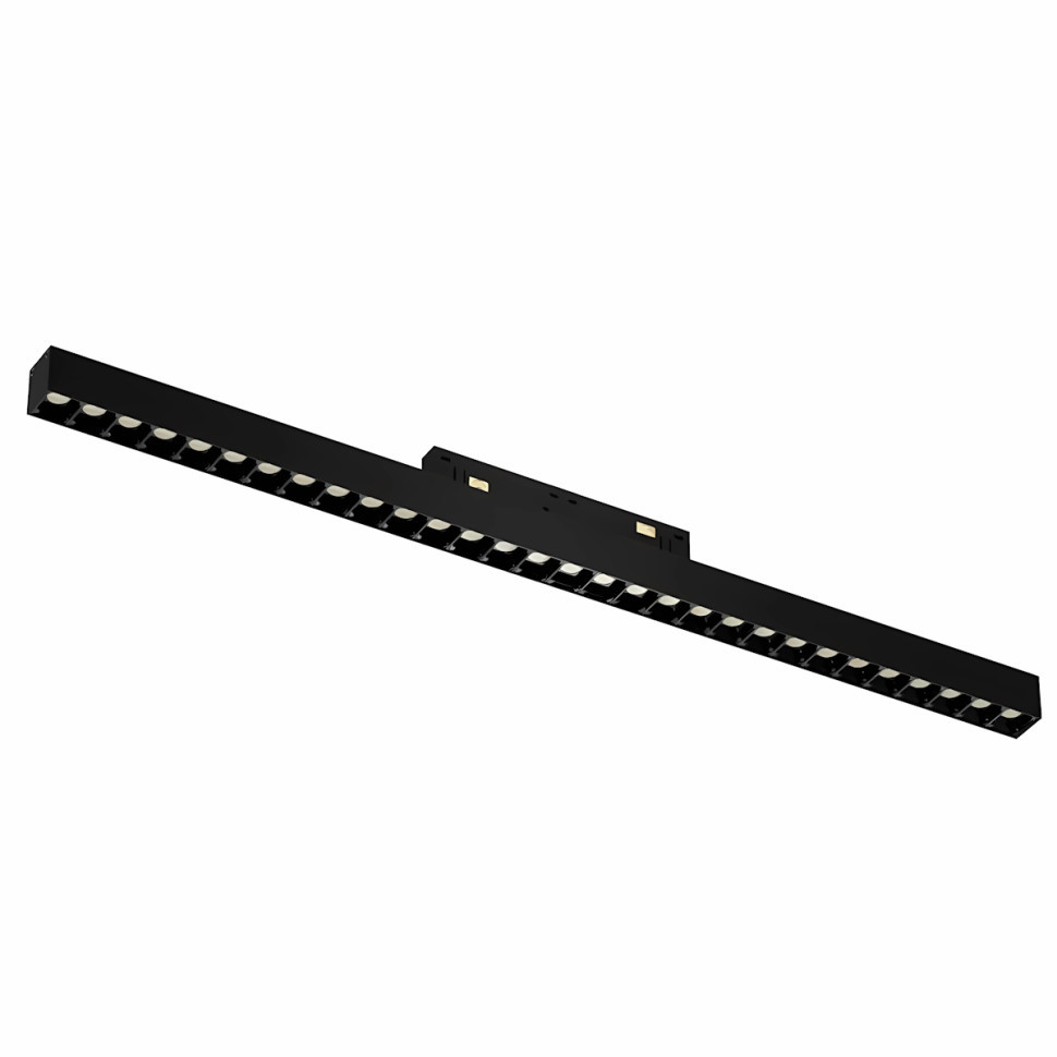 Магнитный трековый светильник линейный с линзами 24W 43CM PRO