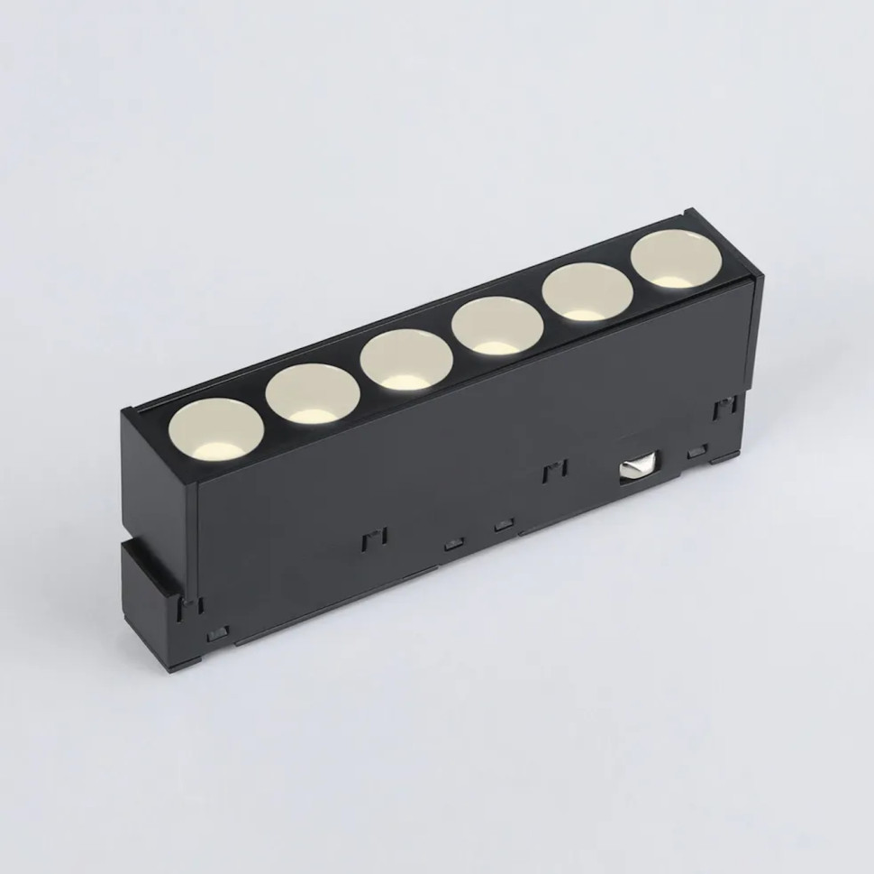 Магнитный трековый светильник линейный с линзами 6W 12CM PRO