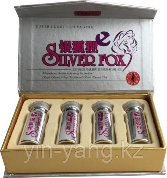 Возбуждающие капли "Чернобурка и Серебряная лисица " (Silver Fox), 4 шт
