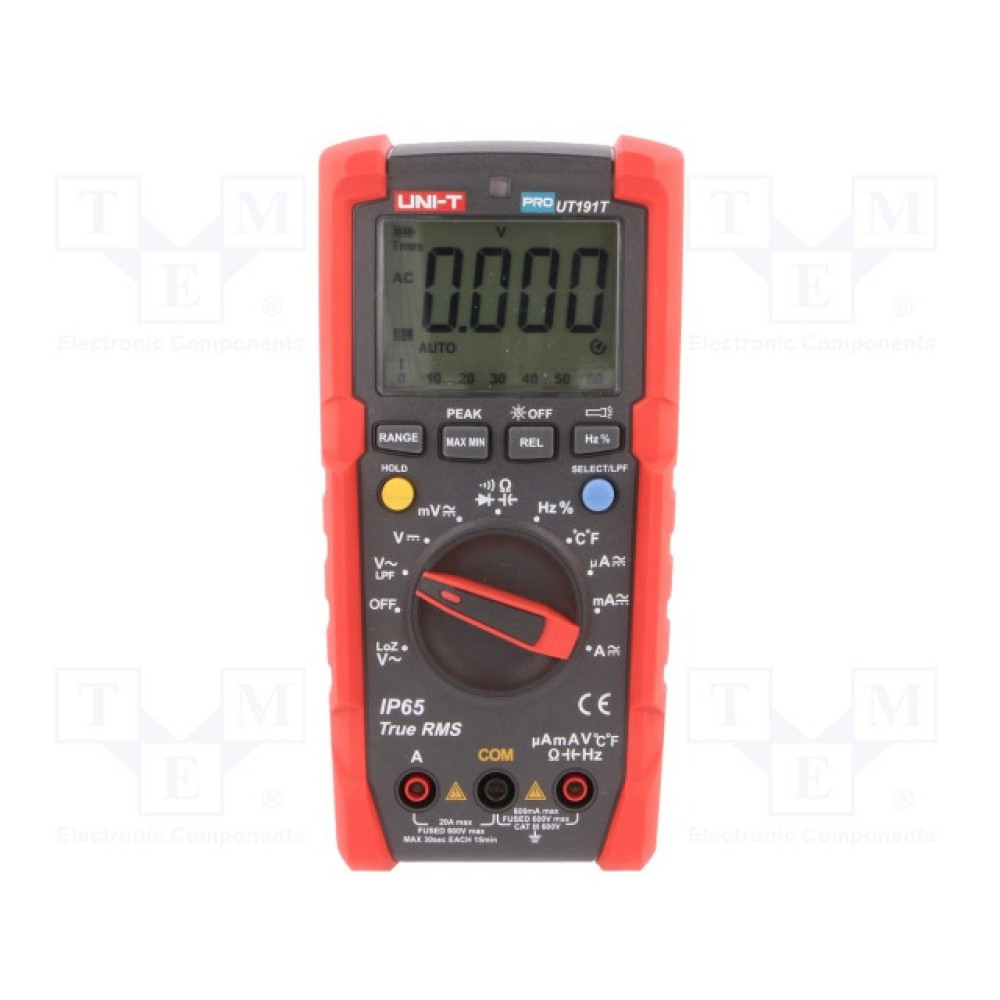 Мультиметр профессиональный UNI-T UT191T. В реестре СИ РК., фото 1