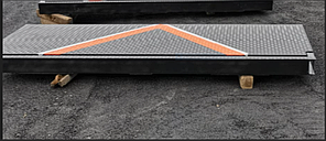 Дорожный блокиратор "БД"-6000мм . электромеханический толщина"боевой" крышки 12 мм. категория К-12 (РК)