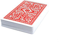 Карты CTL-RS025 Red для покера пластик 54 шт.