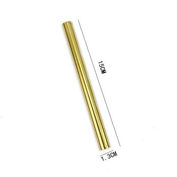 Магнит цилиндр длинный, золотой