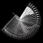 Палитра "веер" 50 типс форма "Миндаль" с бортиком, фото 3