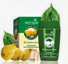 Массажный крем для лица "Биотик Био Айва" (Biotique Bio Quince Seed), 55 гр