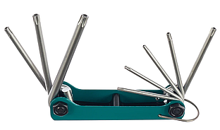 8PK-021L Набор торцевых ключей (T9H,T10H,T15H,T20H,T25H,T27H,Т30Н,Т40Н)