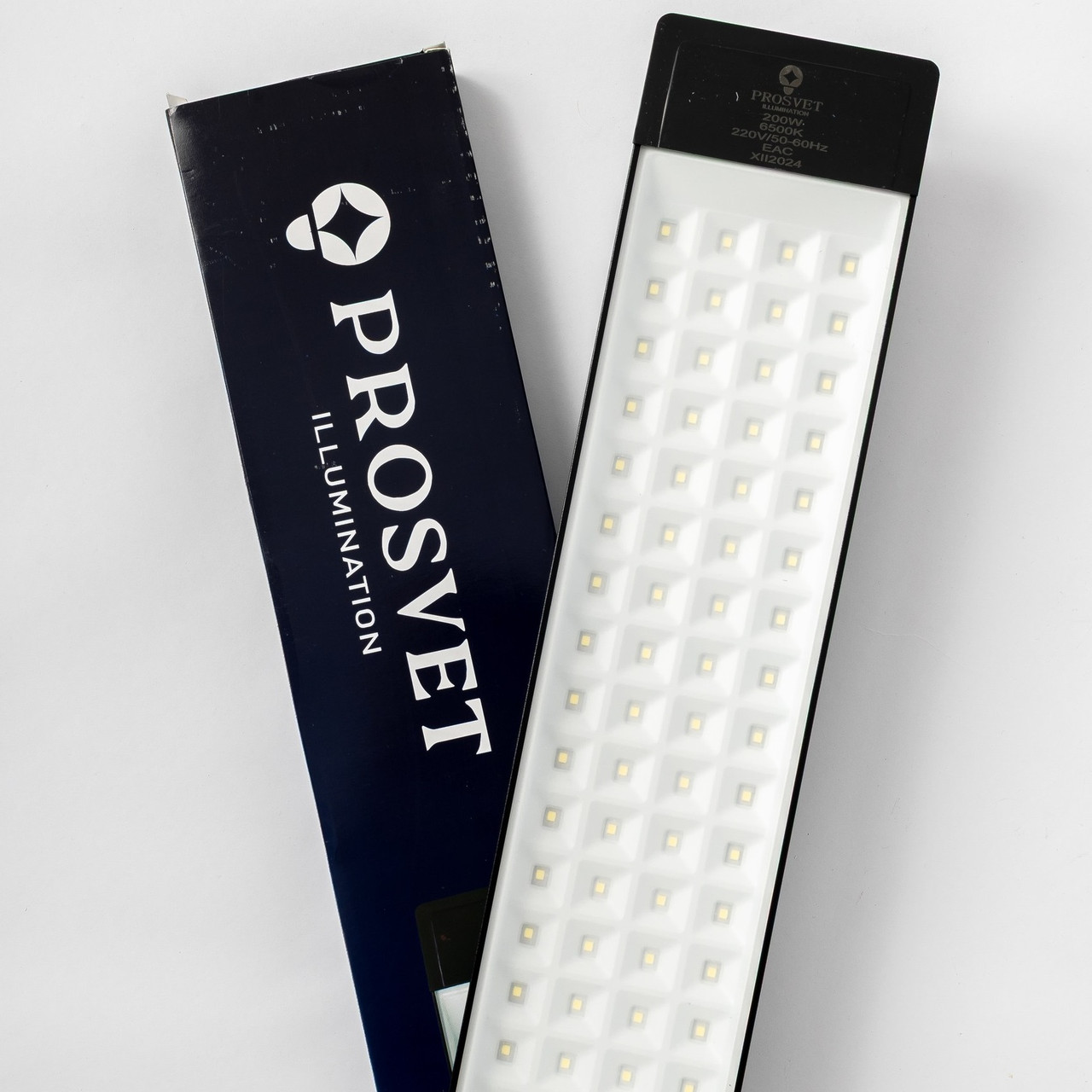 LED линейный светильник 200W IP20 6500К черный PROSVET, фото 1