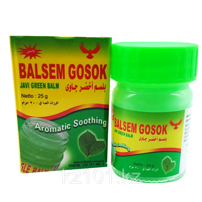 Натуральный бальзам Balsem Gosok, 25гр