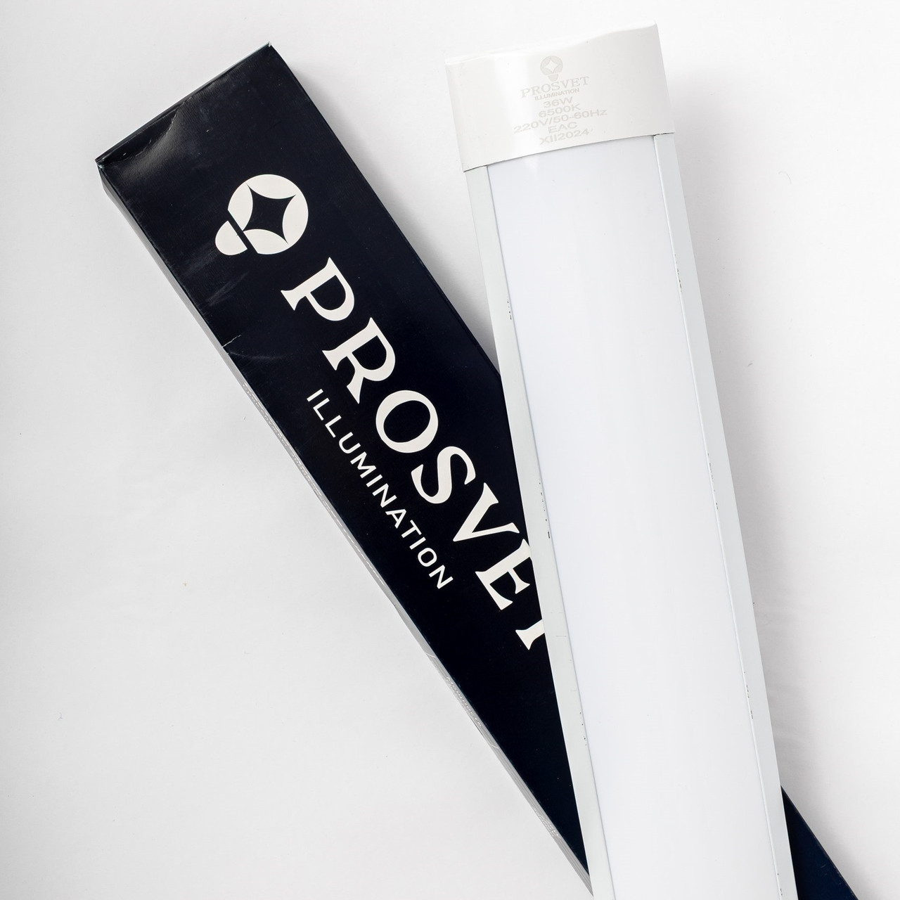 LED линейный светильник 36W E 6500К IP20 PROSVET, фото 1