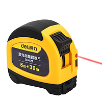 DELI, DL4172, Рулетка измерительная с лазерным дальномером (5м+30м)