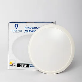 Аварийный светильник 25W с аккумулятором и датчиком движения PROSVET