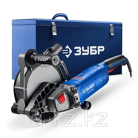 ЗУБР d 180 мм, 2200 Вт, 45 мм, штроборез (бороздодел), метал. ящик, Профессионал (ЗШ-П45-2200 ПТК), фото 1
