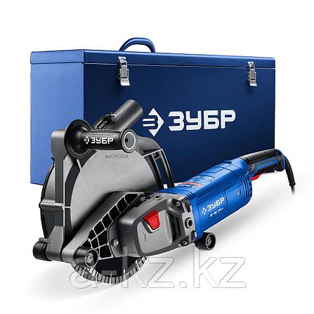 ЗУБР d 230 мм, 2700 Вт, 65 мм, штроборез (бороздодел), метал. ящик, Профессионал (ЗШ-П65-2700 ПСТК), фото 1