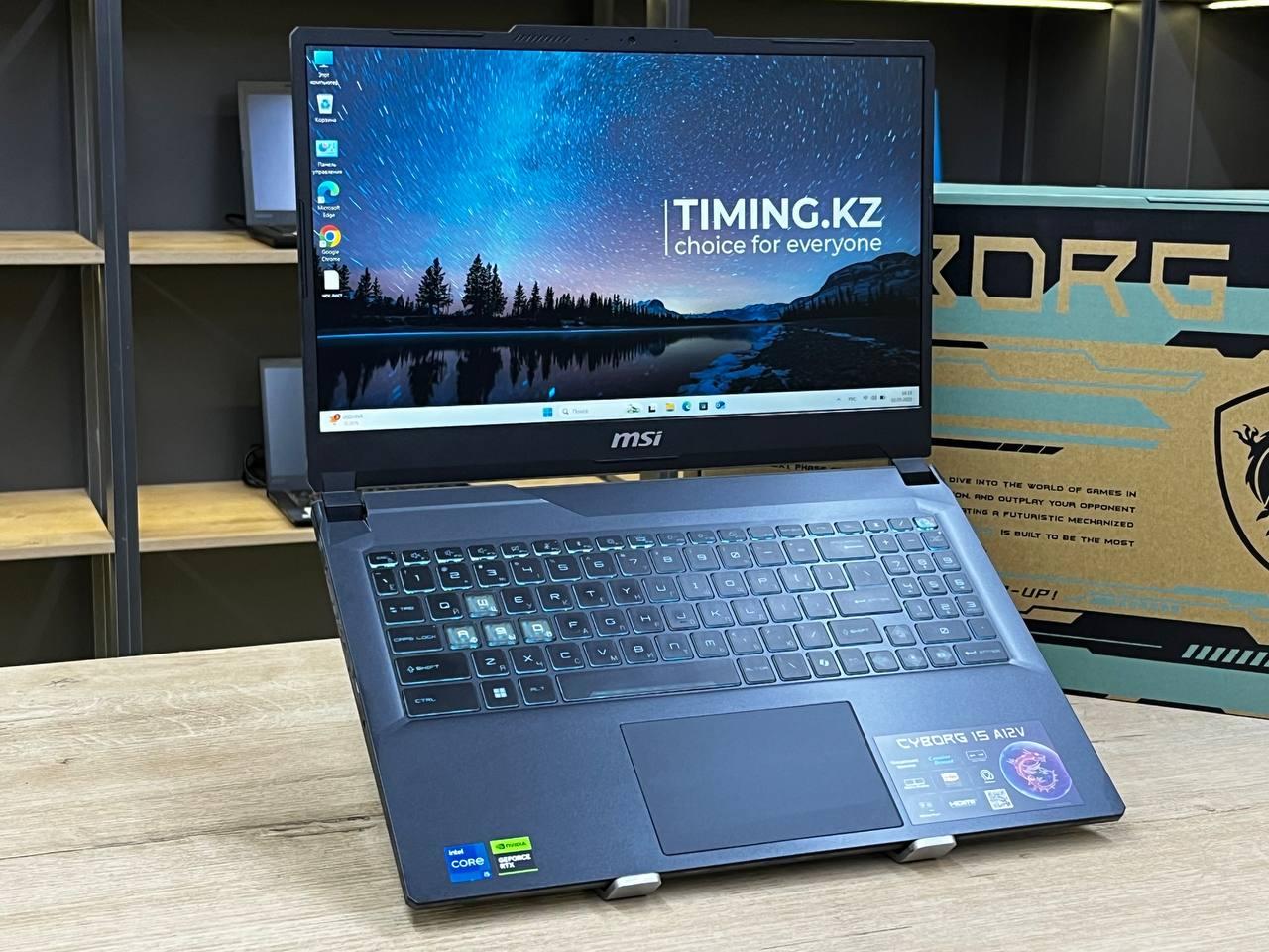 Ноутбук MSI Cyborg 15 - 144Hz 15.6 FullHD/Intel Core i5-12450H/16GB/SSD 512GB/GeForce RTX 4060