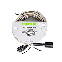 Шланг для мойки высокого давления Greenworks 5201207 7.6 м 140 бар