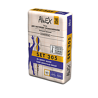 Кафельный клей Alinex Set 305 цементный белый 25 кг