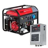 FUBAG Бензиновый генератор с электростартером и коннектором автоматики BS 8000 A ES + Блок автоматики