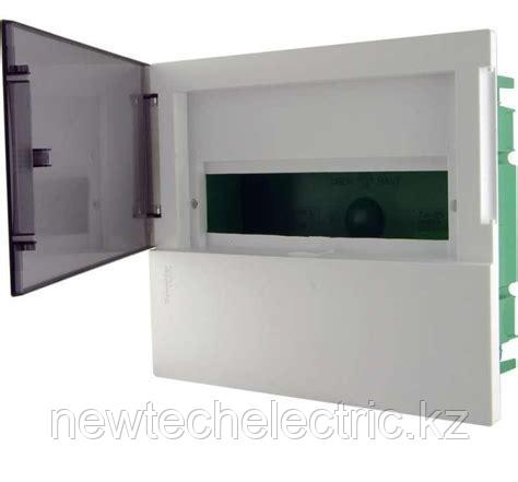 RESI9 MP(MINI PRAGMA) ЩИТ ВСТР.C ДЫМЧАТОЙ ДВ. 1РЯД/18МОД,IP40,IK07,63А,2 клеммы,Италия, фото 1