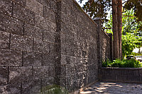 Блок сплитерный - рядовой, угловой, двухсторонний в сером цвете и темных тонах