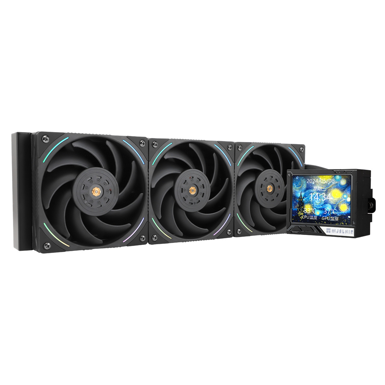 СВО Thermalright Mjolnir Vision 360 ARGB BLACK, фото 1