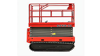 Гусеничный ножничный подъемник (4м)