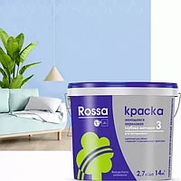 Rossa 3 (Росса), глубоко матовая акриловая краска для стен и обоев (база С)