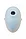 Стимулятор клитора Satisfyer Cutie Ghost голубой, фото 6