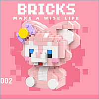 3D Мини-конструктор Bricks "Лина бель" 214 pcs