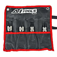 A1 Tools Набор съемников стопорных колец 4 пр. (L-180мм.), на полотне A1-FL101 FL101