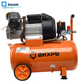 Компрессор Вихрь КМП-400/50 ( кВт 2.5 | л/мин 400 | Бак 50 л | 8 бар | В 220-230В, ~50 Гц | Вес, кг 36.9 кг )