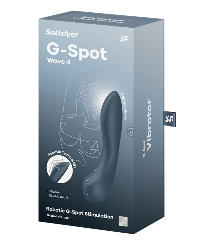 Вибратор для точки G Satisfyer G-Spot Wave 4 синий
