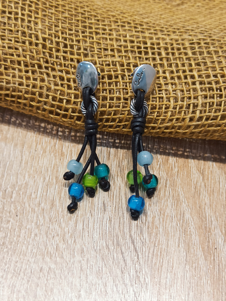 Серьги / кожа / ЕВ 54 ( пр. Абая 141 ), фото 1