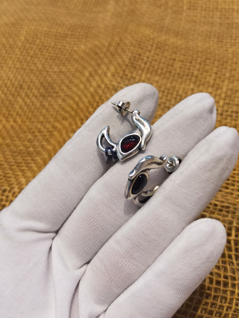 Серьги / Botanic / EB 54 / 2*1,5 см ( пр. Абая 141 ), фото 1