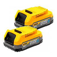 DEWALT, DCBP034E2, АККУМУЛЯТОРНАЯ БАТАРЕЯ 18 В XR 2 ШТ 1,7 АЧ, шт