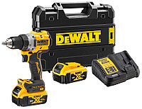 DEWALT, DCD800P2T, ДРЕЛЬ-ШУРУПОВЕРТ АККУМУЛЯТОРНАЯ БЕЗУДАРНАЯ 5.0 АЧ X 2 ШТ, LI-ION, 18 В, шт