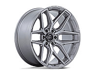 Диски FUEL FLUX 9x18/6x139.7 D106.1 ET30 4 диска серый