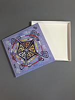 Коробка кпод платок Тюбетейка 25,5*25,5*2