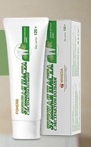 Зубная паста с экстрактом полыни, Whieda, 120мл, фото 1