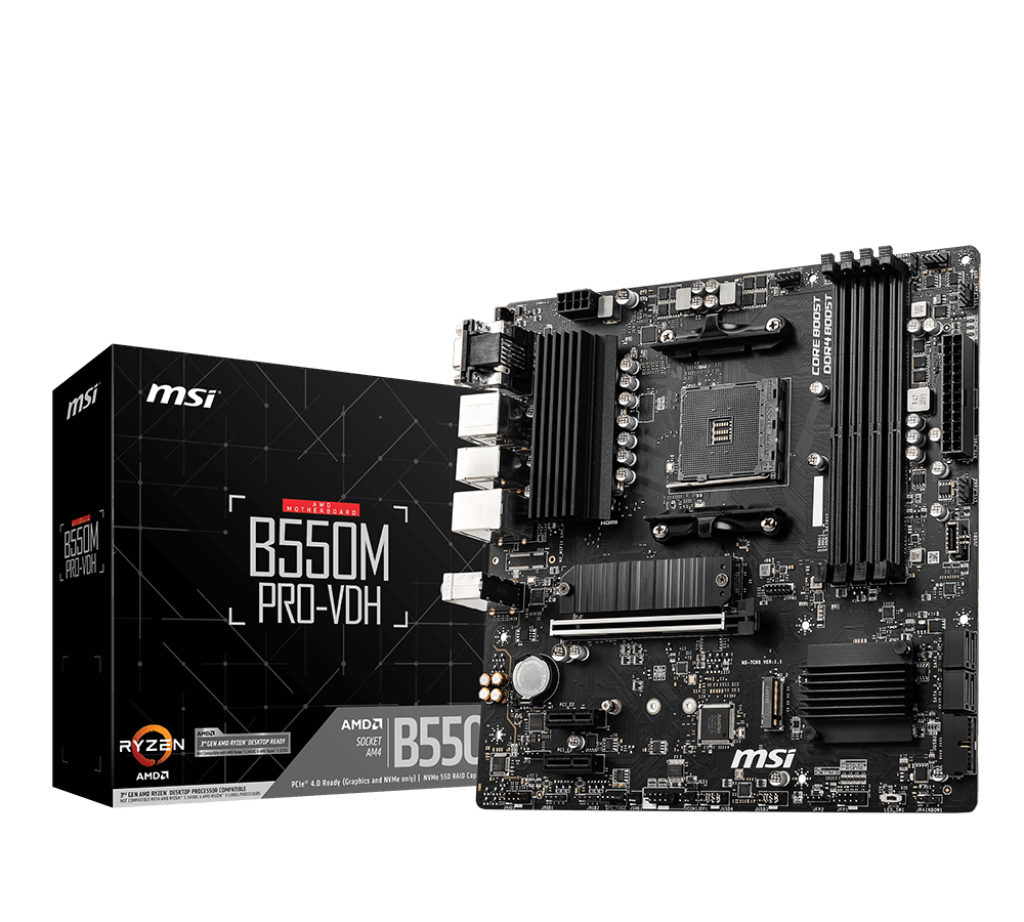 Материнская плата MSI B550M PRO-VDH