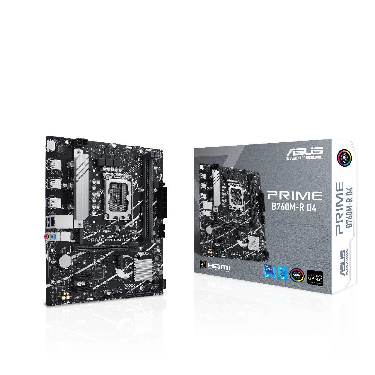 Материнская плата ASUS PRIME B760M-R D4