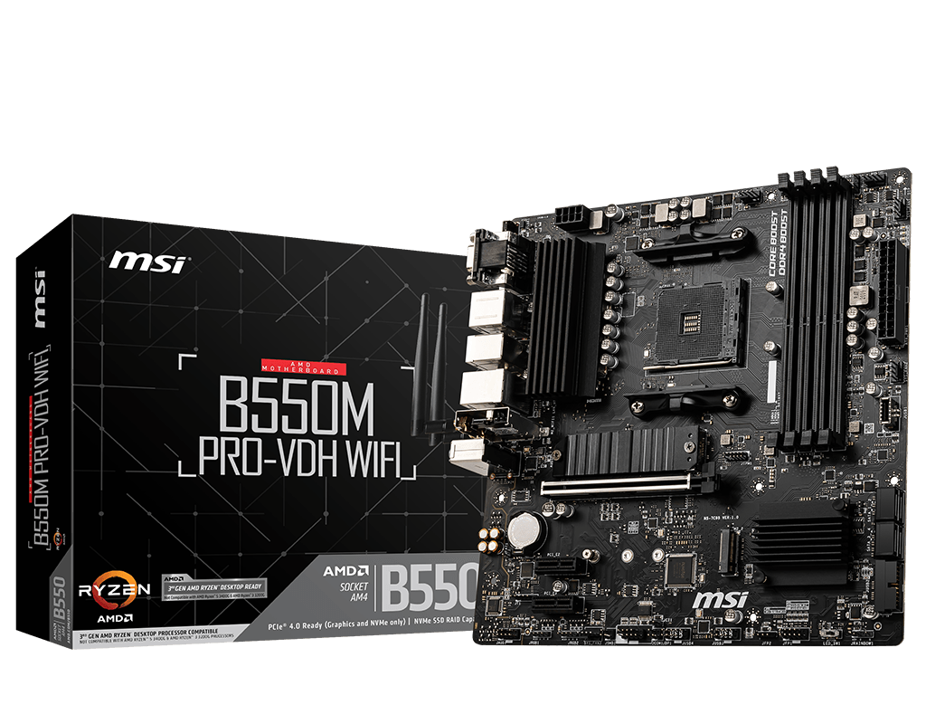 Материнская плата MSI B550M PRO-VDH WIFI