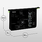 Папка для тетрадей 1 отделение, А4 Berlingo "FutureX", 340*245*40 мм, пластик, на молнии, фото 3