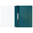 Папка-скоросшиватель пластик. перф. СТАММ "Хамелеон" А4, 180мкм, зеленый хамелеон с прозр. верхом, фото 2