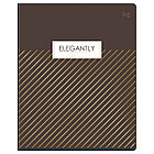 Тетрадь 48л., А5, клетка BG "Minimal", матовая ламинация, тиснение фольгой, фото 3