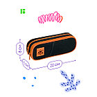 Пенал мягкий 2 отделения, 220*80*50 Berlingo "Peace", полиэстер, внутр. органайзер, фото 4