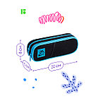 Пенал мягкий 2 отделения, 220*80*50 Berlingo "Tea rex", полиэстер, внутр. органайзер, фото 3